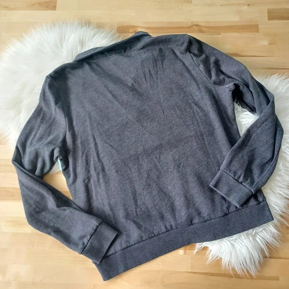 {Victoria's Secret} PINK Quarter Zip Sweatshirt - Picture 3 of 3